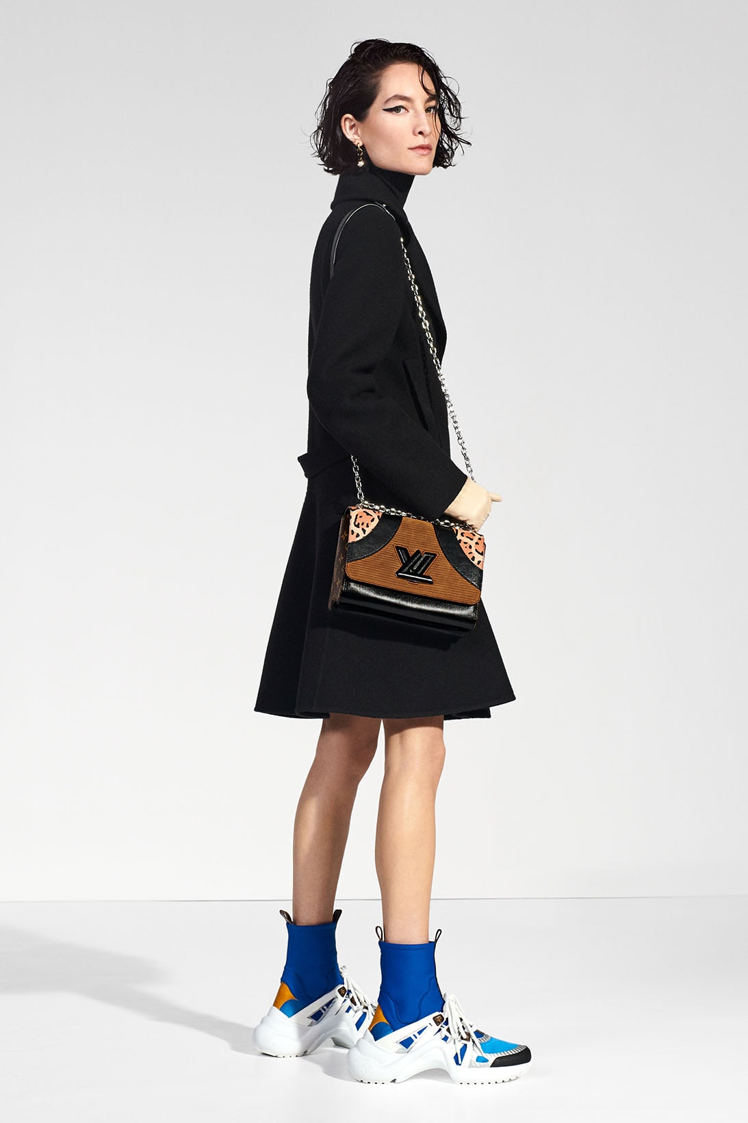 Louis Vuitton Pre Fall 2018 Leather Bags Trunk Clutch Monogram Leopard Print Handbags