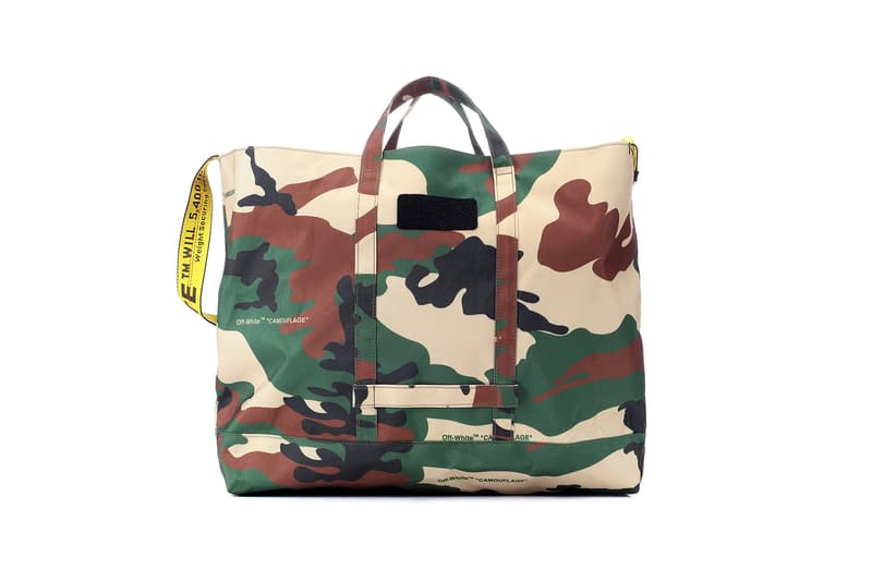 The Off-White™ Camouflage Shopper Bag Virgil Abloh Tote Shopper