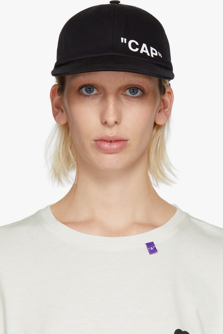 off white cap