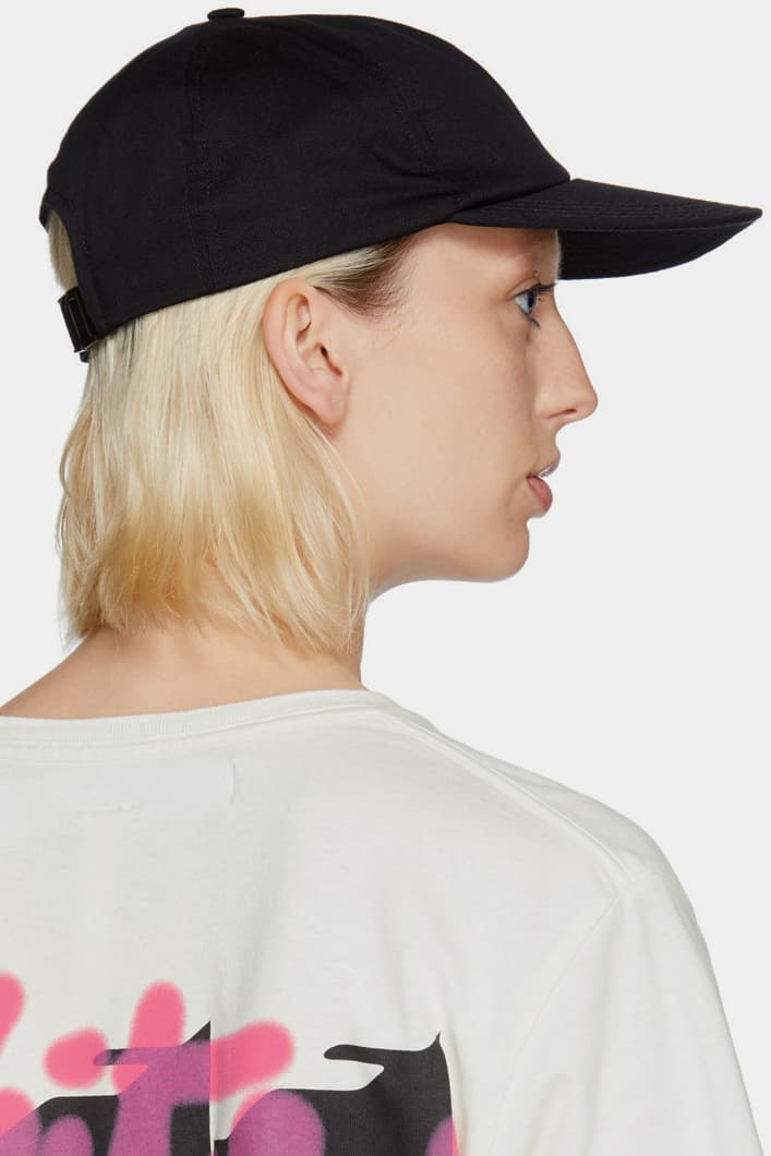 Off-White™ Black Quote Cap Summer Piece