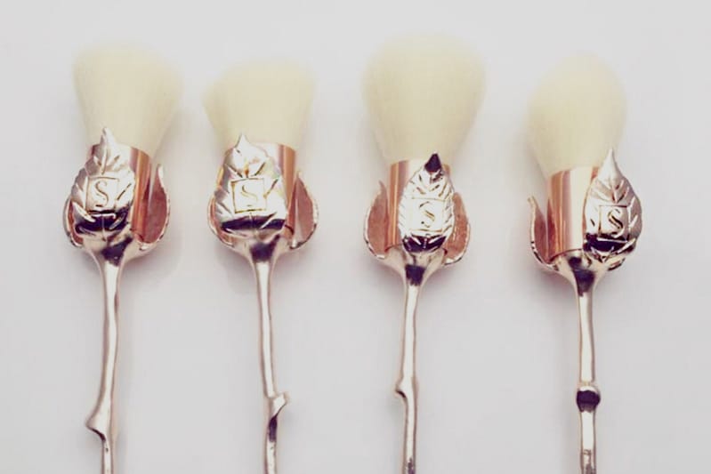 Storybook Cosmetics' "Roses Are Rose Gold" Brushes Are for the Makeup Lovers
