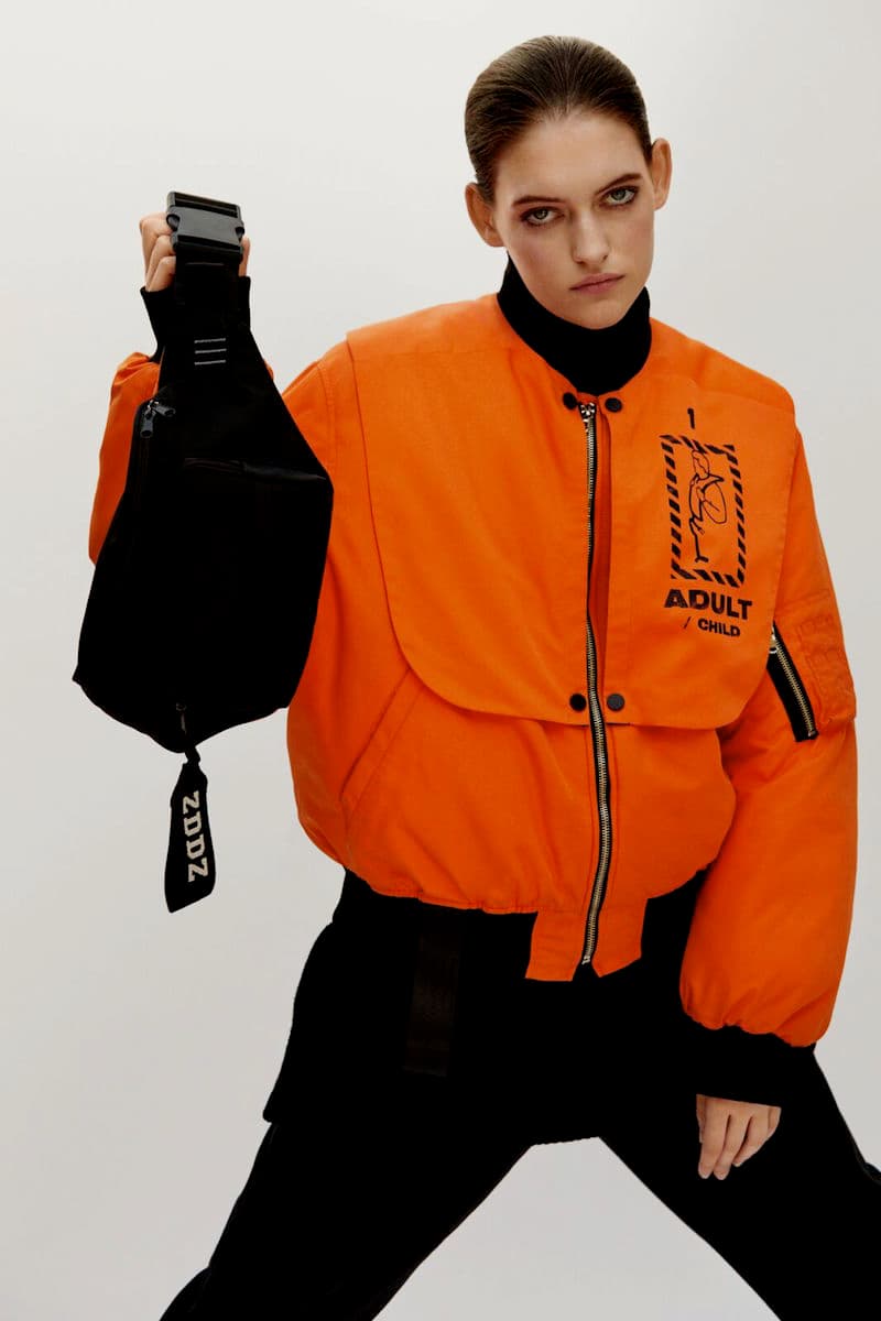 ZDDZ Fall Winter 2018 FW 18 Collection Inflatable Vest Bomber Jackets Tees Streetwear Capsule Range