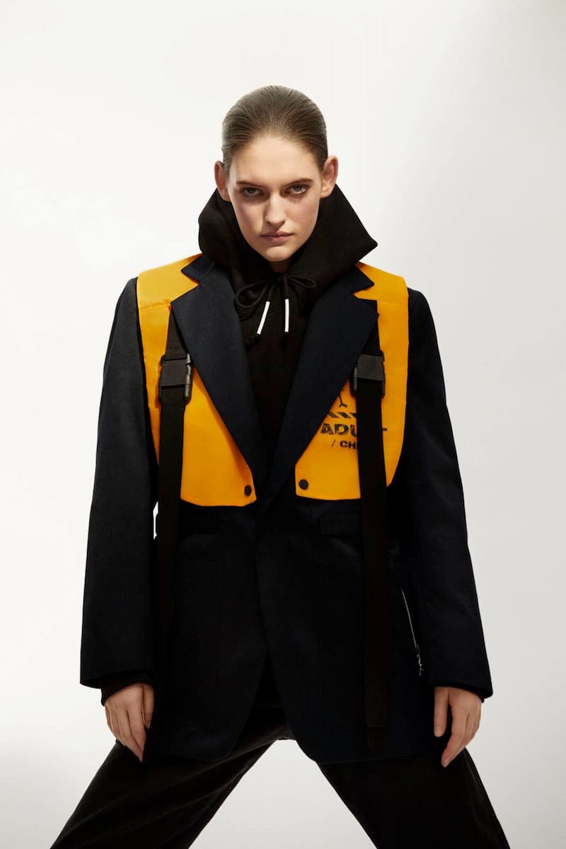 ZDDZ Fall Winter 2018 FW 18 Collection Inflatable Vest Bomber Jackets Tees Streetwear Capsule Range