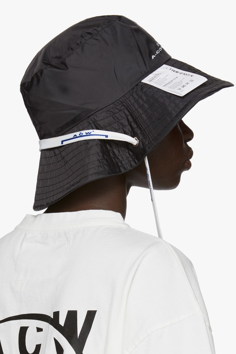 Shop New Accessories from A-COLD-WALL* Hats Bucket Hat Cap Hood Samuel Ross