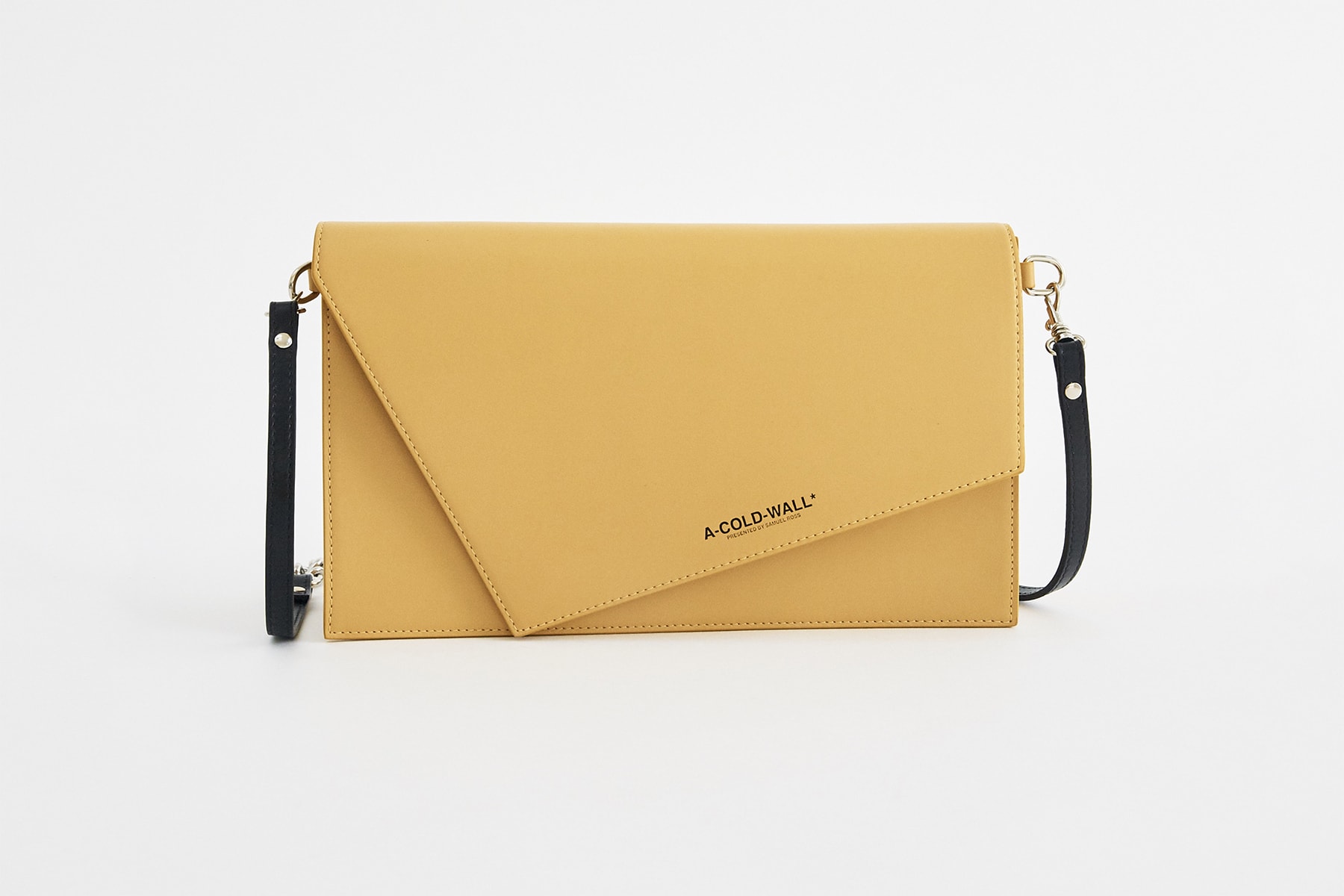 a cold wall samuel ross yellow corbusier clutch handbag purse wallet accessory