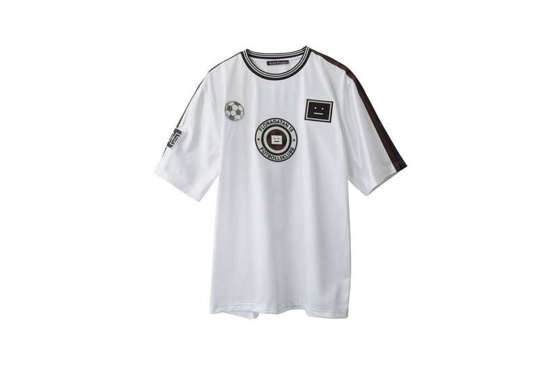Acne Studios Fotbollsklubb Football T-Shirt White