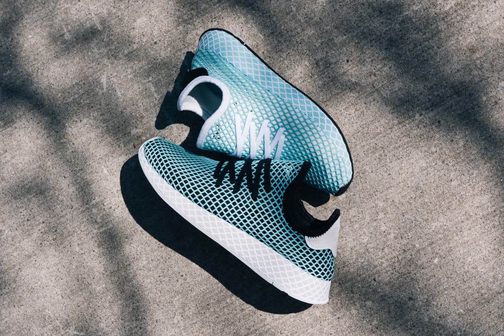 adidas Originals Deerupt Parley Available Now Sustainable Sneaker Ocean Plastic Material Shoe