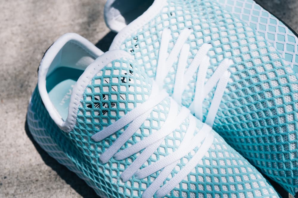 adidas Originals Deerupt Parley Available Now Sustainable Sneaker Ocean Plastic Material Shoe