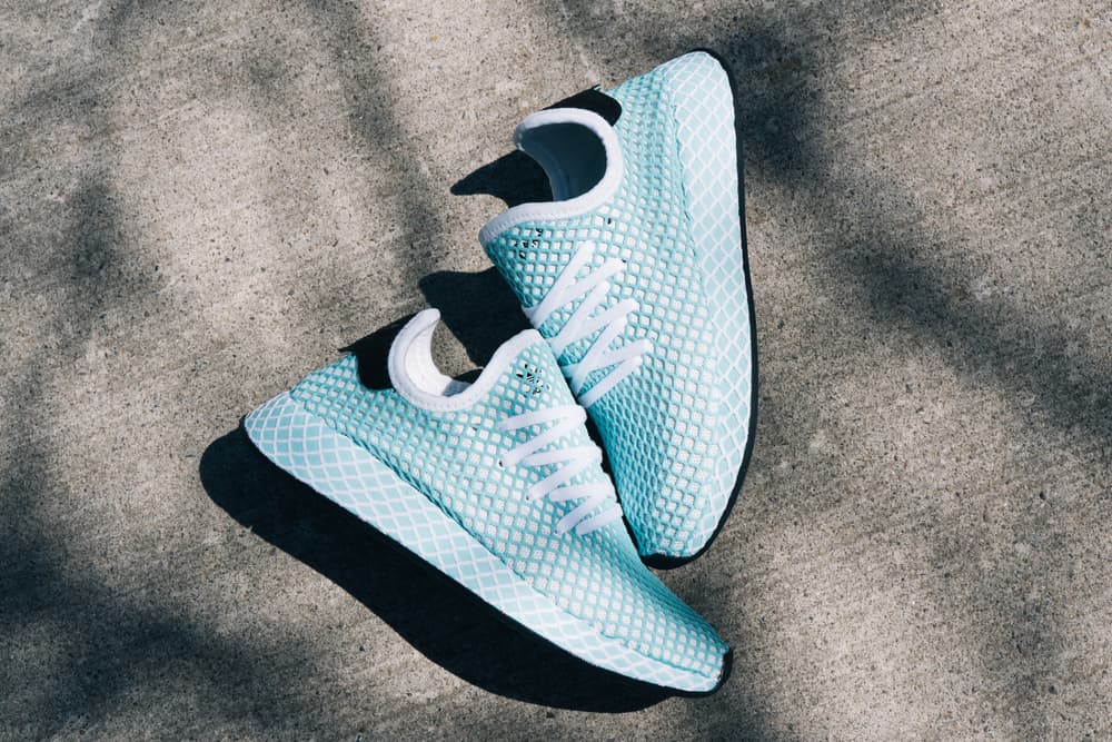 adidas Originals Deerupt Parley Available Now Sustainable Sneaker Ocean Plastic Material Shoe