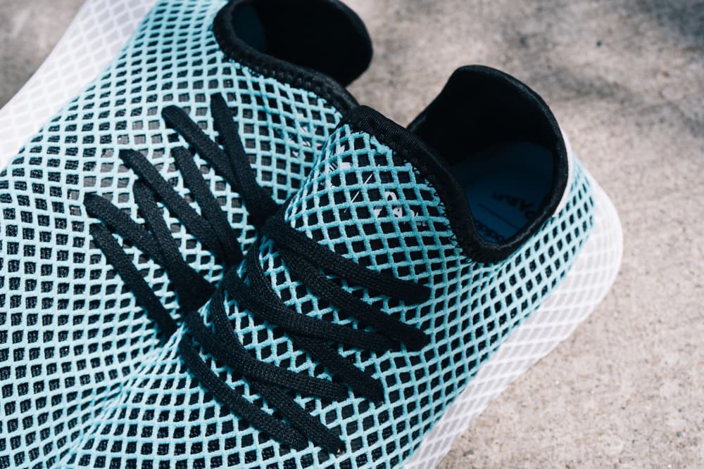 adidas Originals Deerupt Parley Available Now Sustainable Sneaker Ocean Plastic Material Shoe