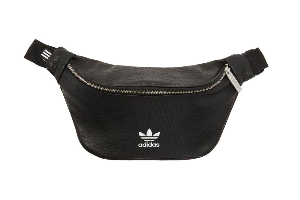 adidas fanny pack black and white