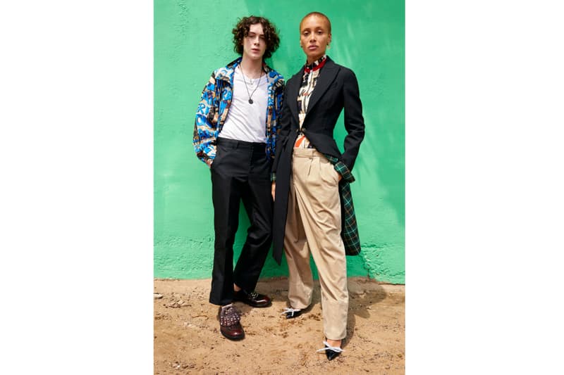 Adwoa Aboah for Burberry shot by Juergen Teller Ghana Family Portrait Nova Check Campaign Series