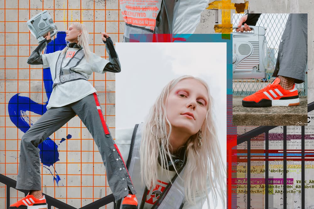 Alexander Wang x adidas Originals Season 3 Editorial Streetwear Collection Athleisure Concept