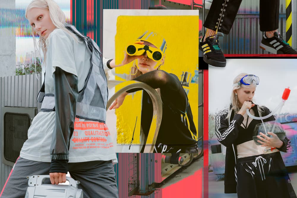 Alexander Wang x adidas Originals Season 3 Editorial Streetwear Collection Athleisure Concept