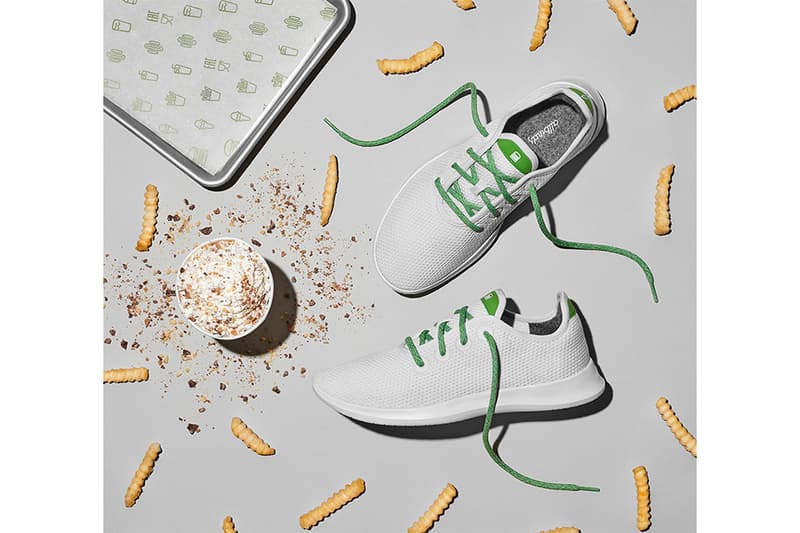 Shake Shack x Allbirds Burger Sneaker Green White