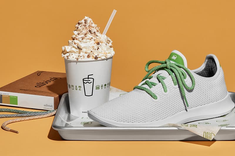 Shake Shack x Allbirds Burger Sneaker Green White