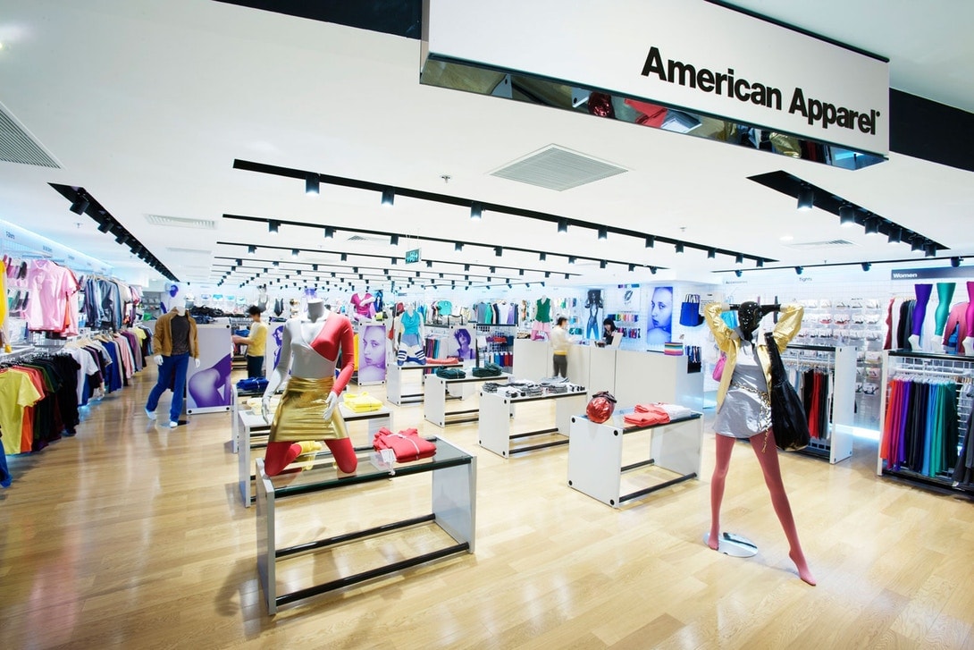 American Apparel Store Layout