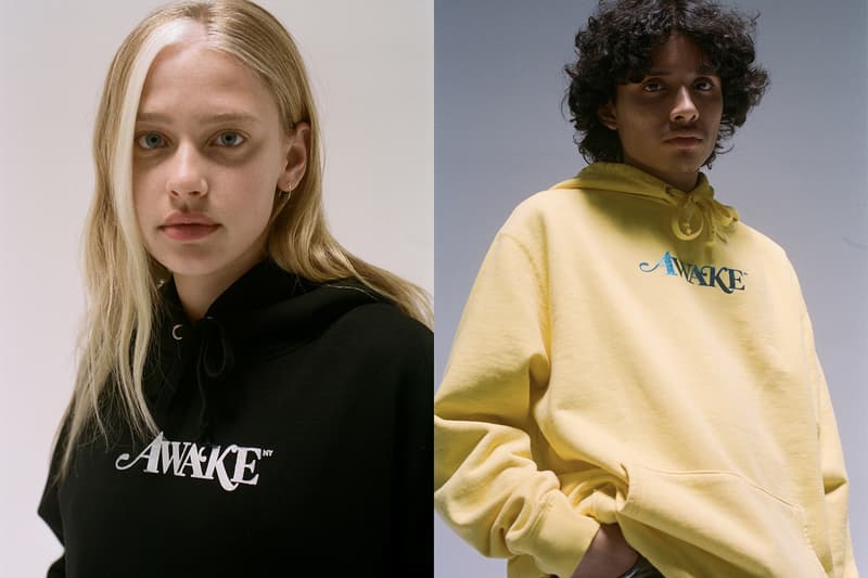 Awake NY Spring/Summer 2018 Collection Lookbook Hoodies Black Yellow