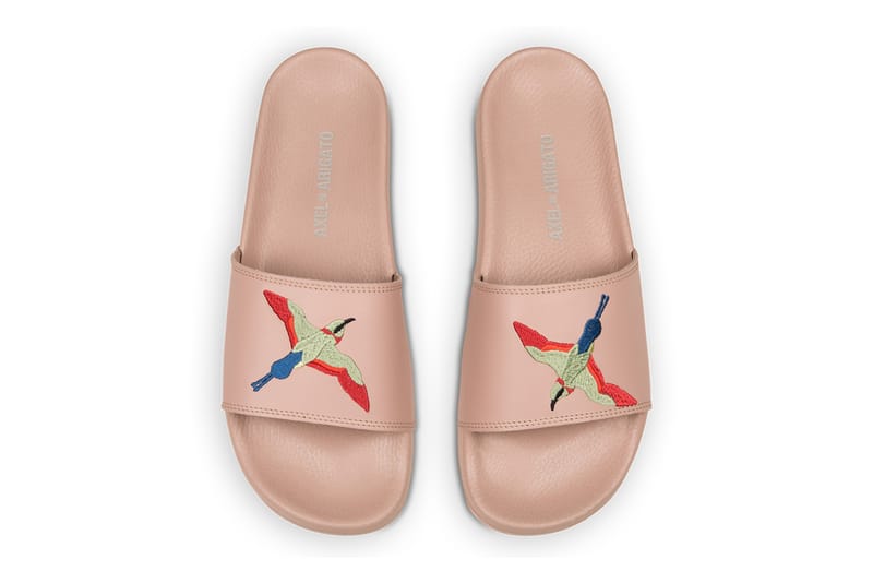 Fly Into the Summer Season With Axel Arigato's Embroidered Slides