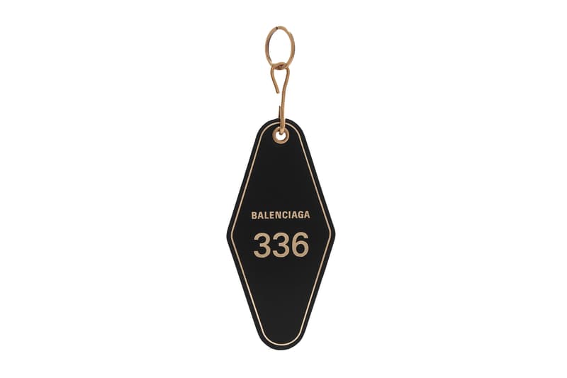 Balenciaga Demna Gvasalia Hotel Keychain Keyring