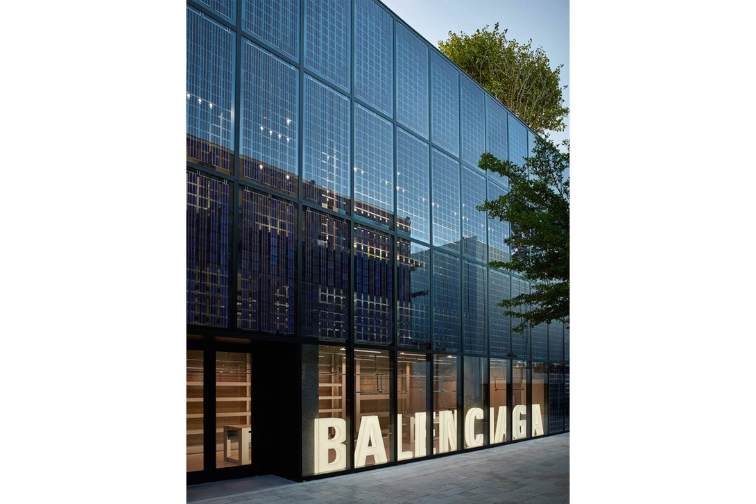 Balenciaga New Store Miami Design District Solar Panels