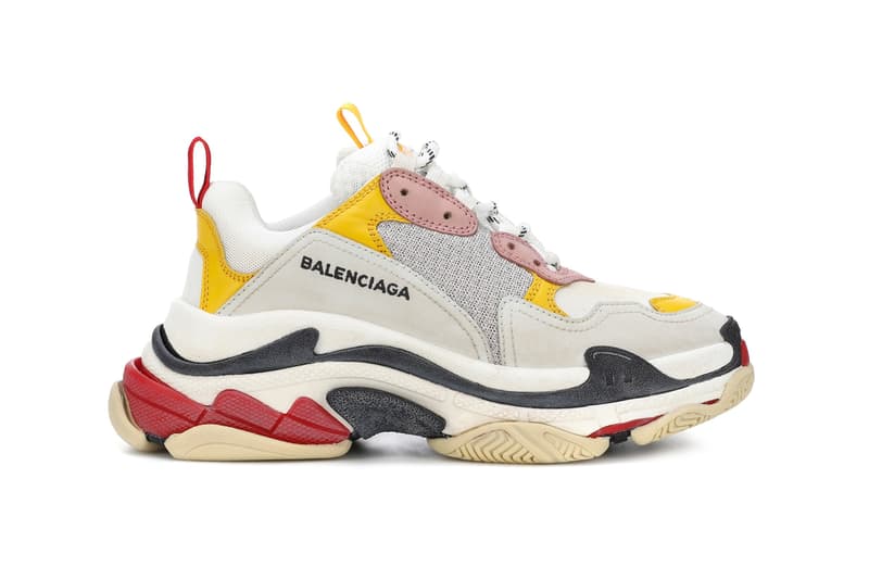 balenciaga triple-s womens exclusive mytheresa.com restock chunky sneakers