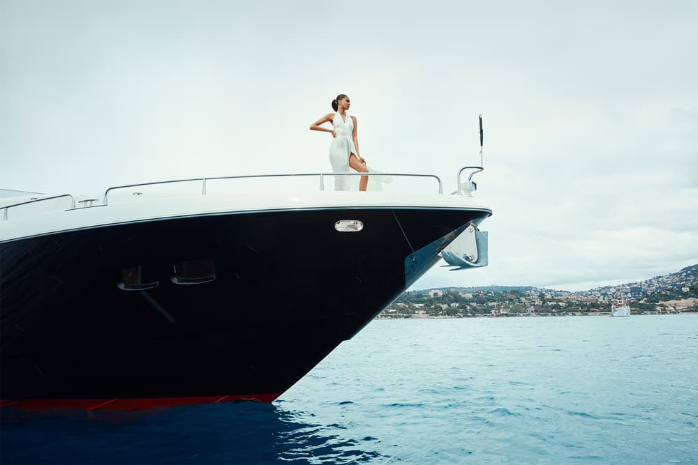 balmain olivier rousteing exclusive high summer capsule collection netaporter net-a-porter cannes st tropez