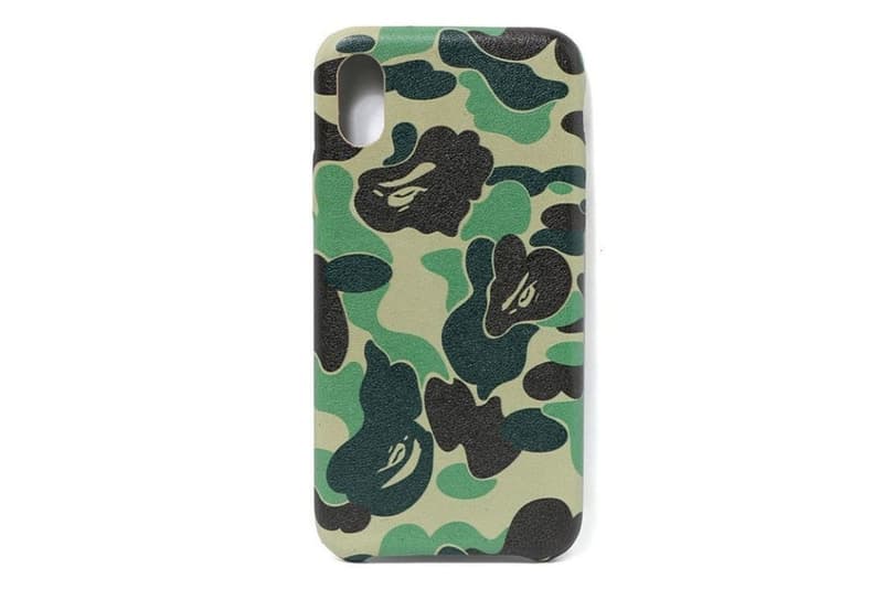 BAPE ABC CAMO iPhone Cases Pink Green Blue