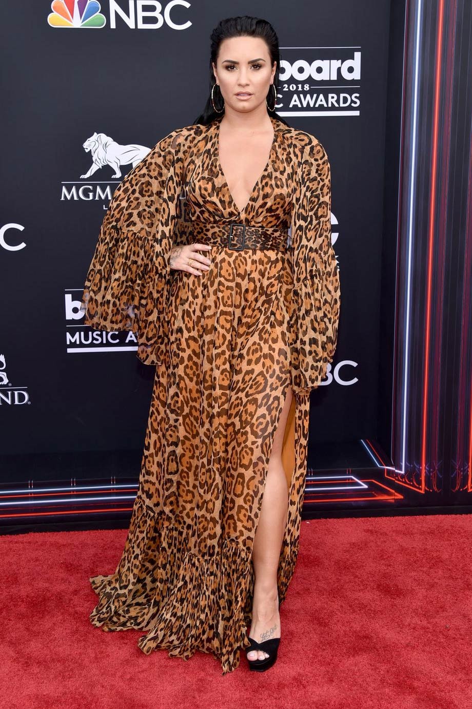 Billboard Music Awards 2018 Red Carpet Demi Lovato