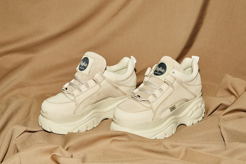 Buffalo London Platform Sneakers in "Creme" Where to buy Buffalo Sneakers 90s Shoe Spice Girls Chunky