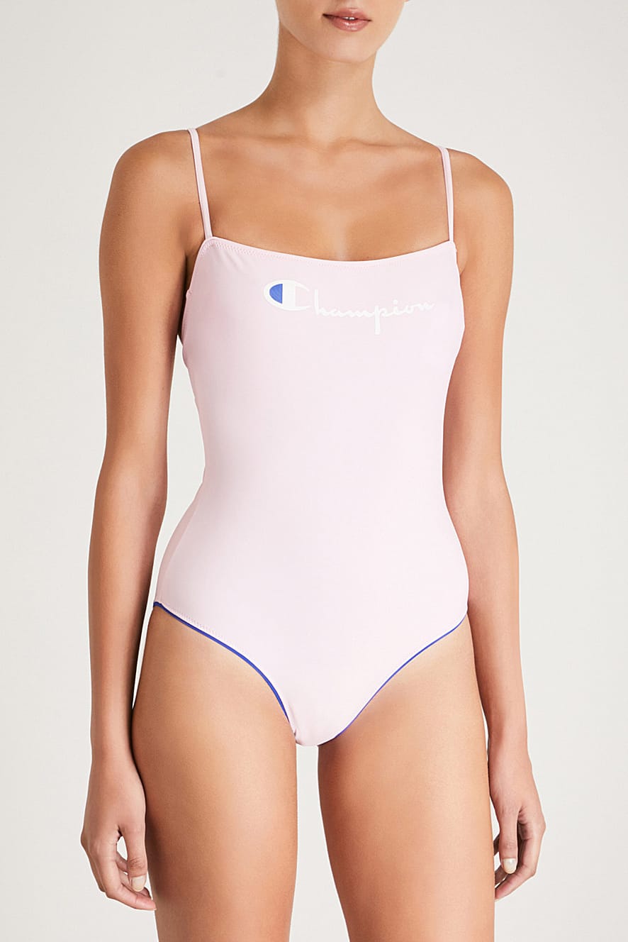 Champion Drops One-Piece Swimsuits and 