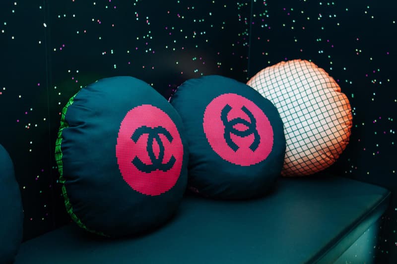 Chanel Beauty Hong Kong Coco Game Center Pillows