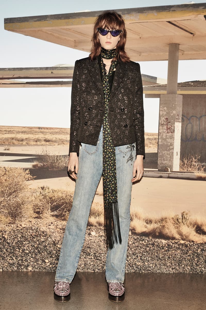 Coach 1941 Resort 2019 Collection Lookbook Denim Jeans Blazer Blue Black