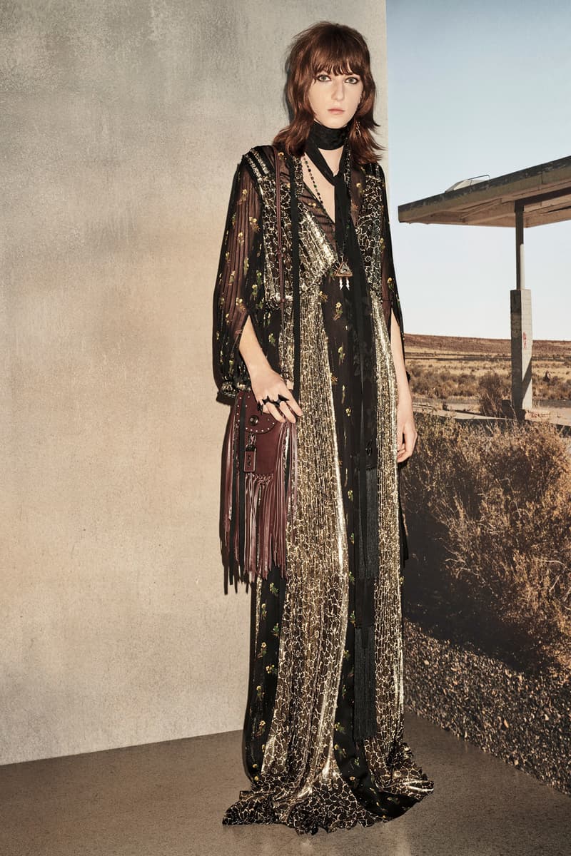 Coach 1941 Resort 2019 Collection Lookbook Cardigan Dress Black