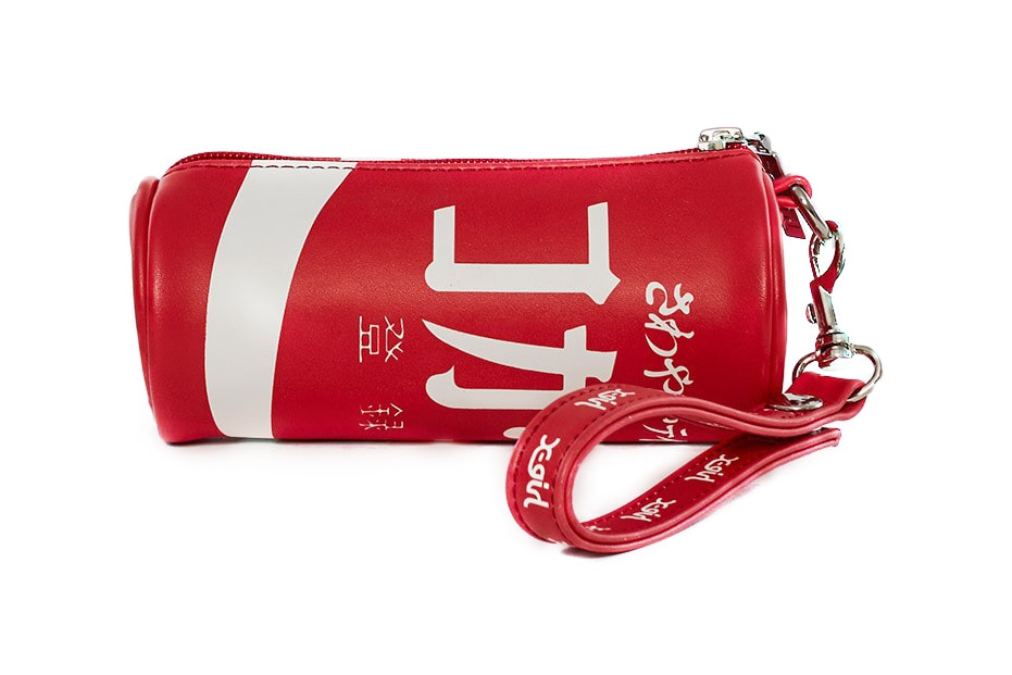 Coca-Cola x X-Girl Faux Leather Pouch Red