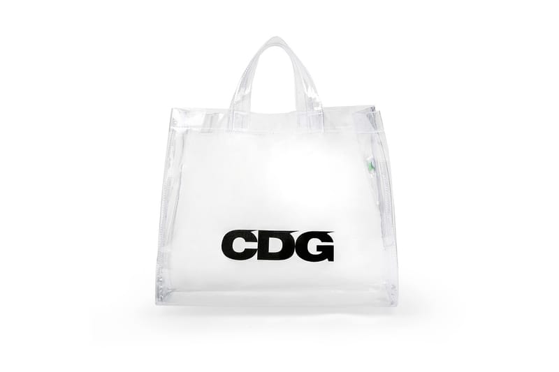 commes des garcon tote bag