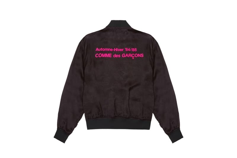 COMME des GARÇONS Breaking News CDG Jackets Black Pink