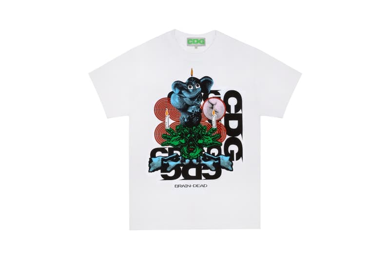 COMME des GARÇONS Breaking News CDG T Shirt White