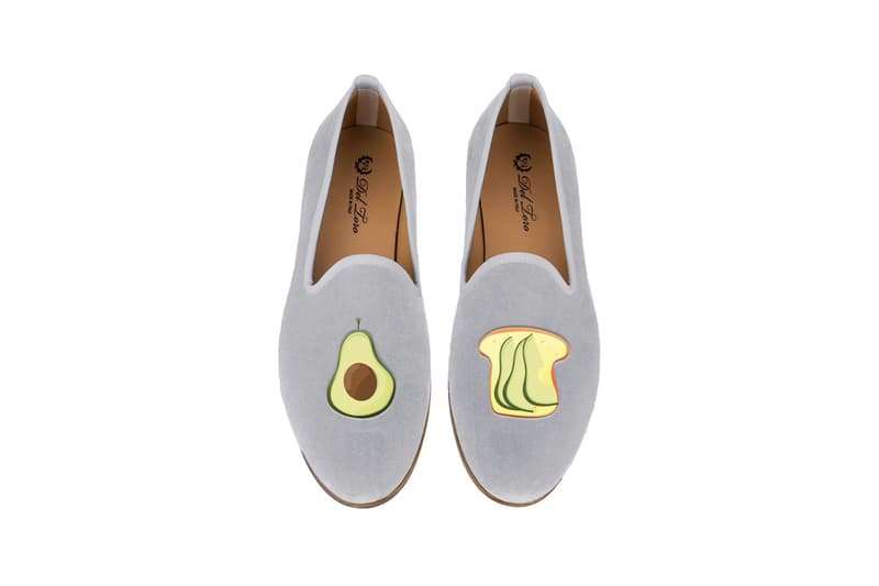 Del Toro Foodies Collection Moda Operandi Avocado & Toast Slipper Blue