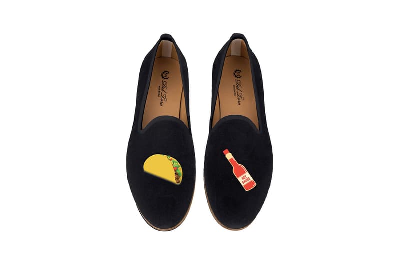 Del Toro Foodies Collection Moda Operandi Taco & Tabasco Slipper Black