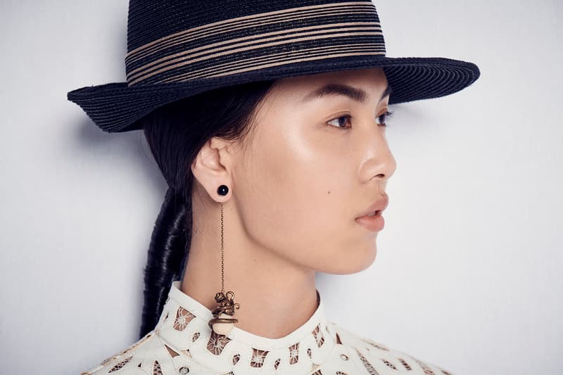 Dior Cruise 2019 Resort Runway Backstage Earring Hat