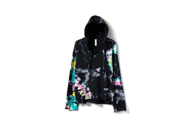 Dr. Woo Alchemist Hoodie Tie Dyed Black