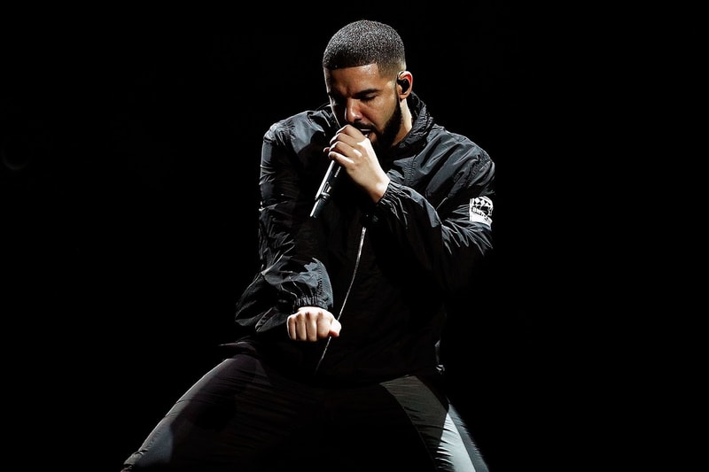 Drake Performing Stage Black Jacket