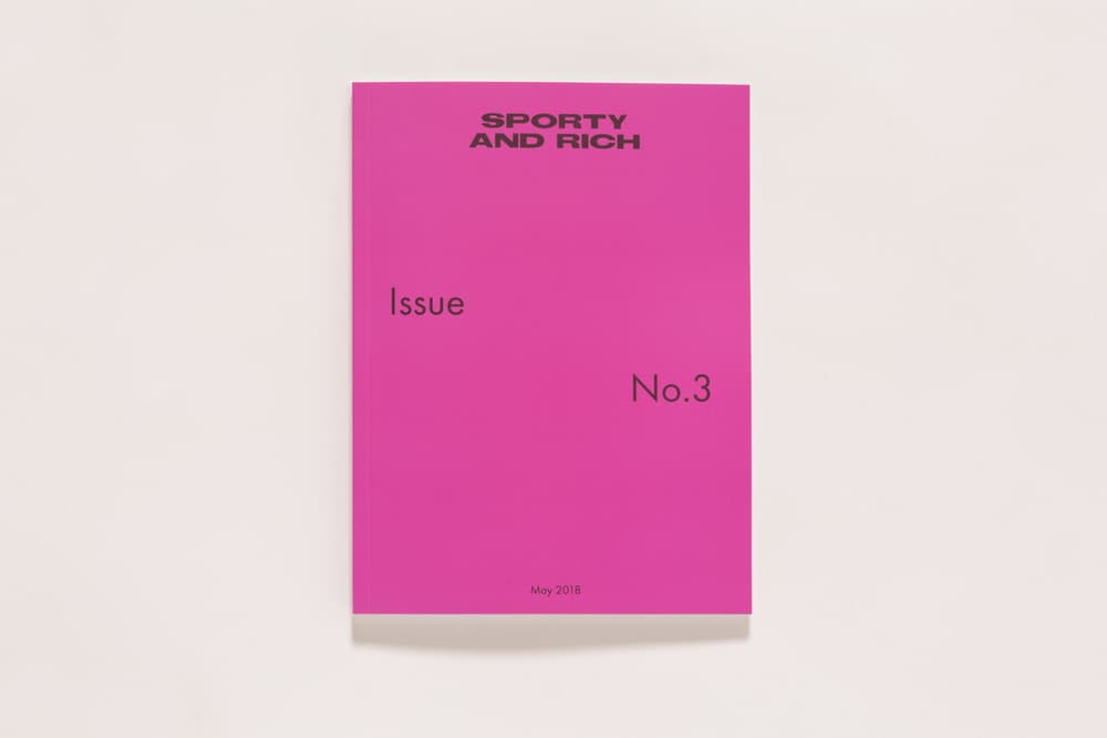 Emily Oberg Launches Issue 3 of 'Sporty & Rich' Magazine Fashion Editorial Publication Sportswear Nike