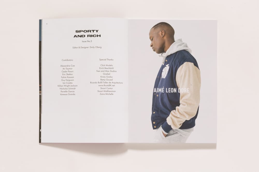 Emily Oberg Launches Issue 3 of 'Sporty & Rich' Magazine Fashion Editorial Publication Sportswear Nike