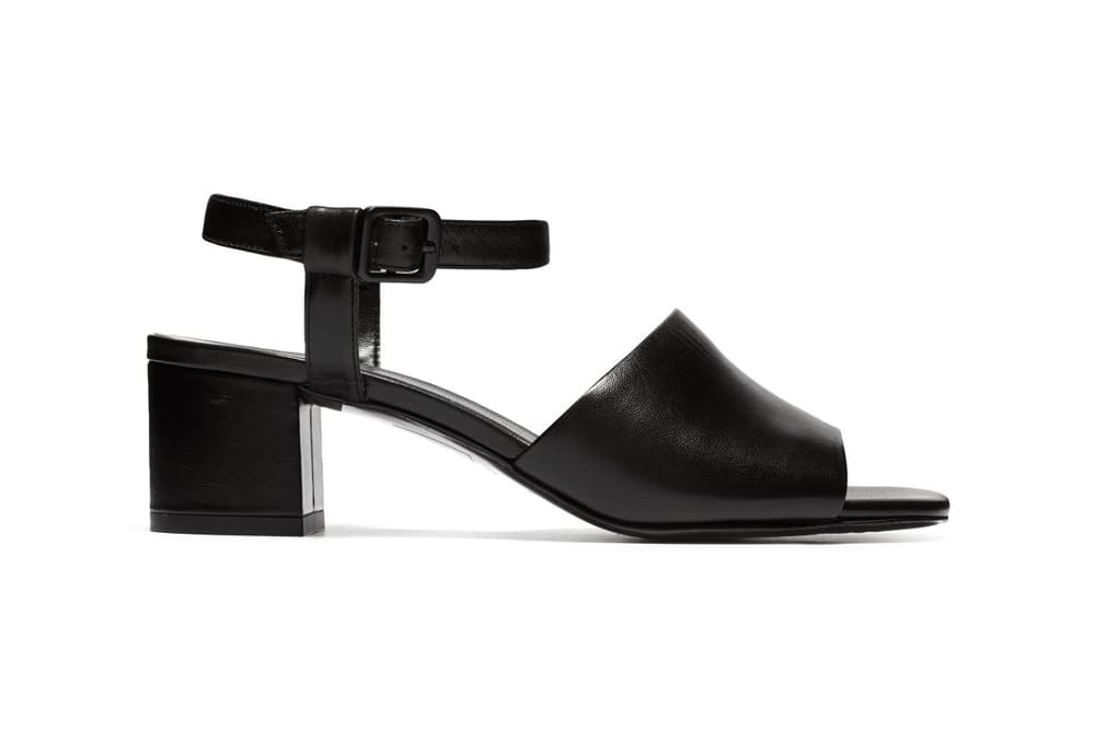 Everlane Block Heel Sandal Black