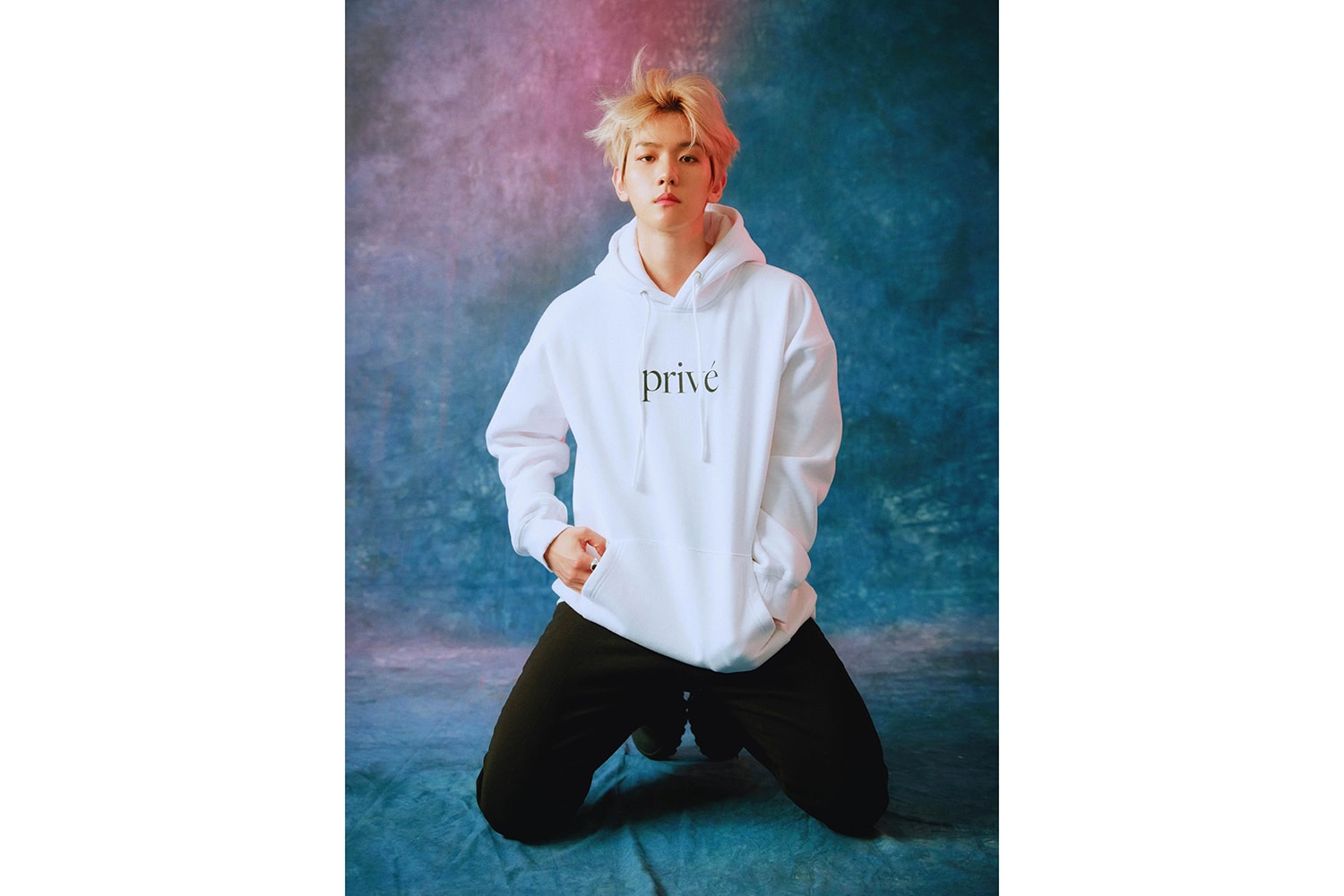 exo baekhyun prive by bbh unisex streetwear brand white hoodie