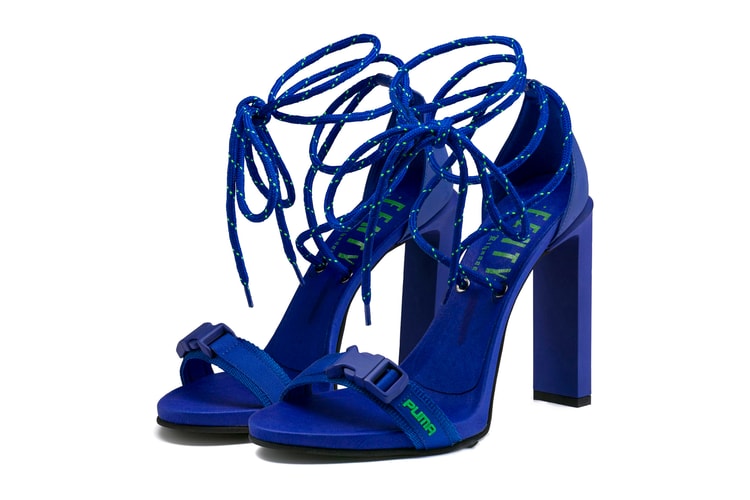 Fenty PUMA's Sport-Inspired Bungee Cord Heels Just Dropped