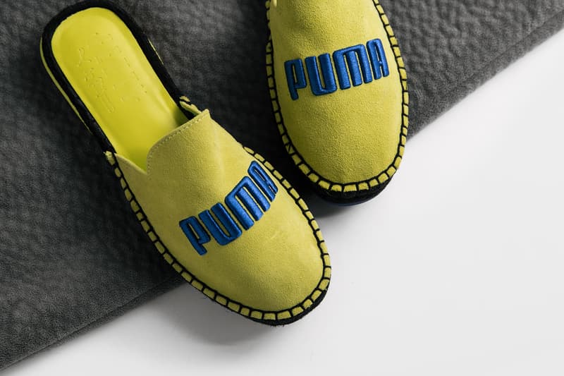 Cop Fenty x PUMA's Summer-Ready Espadrilles Sandals Shoes Rihanna Black Grey Yellow Turquoise