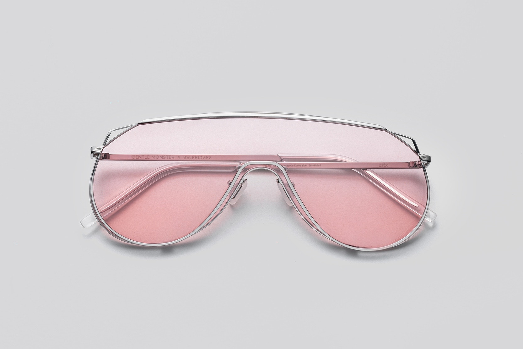 Gentle Monster x Selfridges Sunglasses Capsule Collection Afix Pink